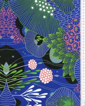 Polynesian fabric MITI Purple - Tissushop